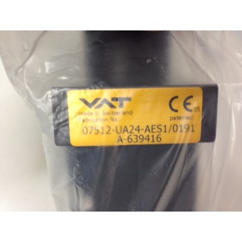 VAT 07512-UA24-AES 1/0 Slit Valve